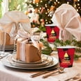 thumbnail image 6 of NWOKYZGH 10Pcs Merry Christmas Dinnerware Set - Christmas Tree Paper Cups, Party Supplies for 10 Guests, 6 of 6