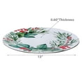 thumbnail image 4 of Printed Charger Plate (Wreath) (13") - Set of 12, 4 of 4