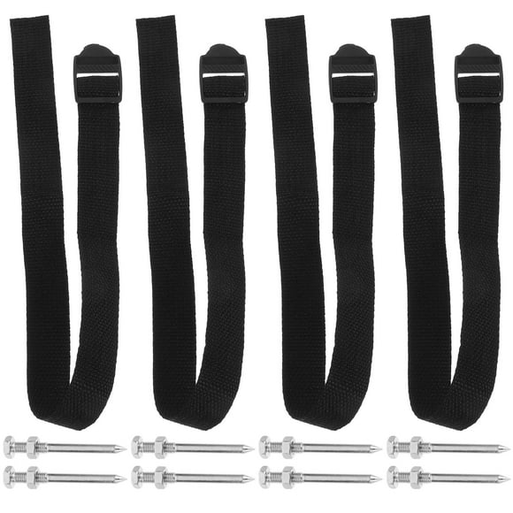 CRAFTHROU 1Jgo Negras Para De Aireador Con Clavos Para Césped Y Jardín Patio