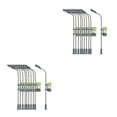 thumbnail image 3 of maskred 10x Model Train LED Light Micro Landscape Garden Street Lamp Post Charming and Sturdy 1:100 Single Head led 2Set, 3 of 6