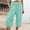 Green, variant on Itsame Womens Loose Long Pants Relaxed High Waisted Wide Leg Sweatpants Watermelon Red Size S