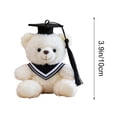 thumbnail image 4 of Lekihaqq Graduation Plush Doll Stuffed Animal Toy Soft Plushie Bear Doll Graduation Cap Doll Commemorative Plush Cute Ceremony Gift For Graduate Student Friend Kid, 4 of 8