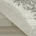 thumbnail image 6 of Nourison Pompeii Modern Ivory Grey Blue 7'10" x Round Area Rug  (8 Round), 6 of 8