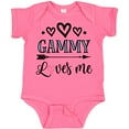 thumbnail image 3 of Inktastic Gammy Loves Me Grandchild Girls Baby Bodysuit, 3 of 5