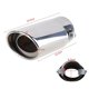 thumbnail image 1 of Interface 63mm Single Outlet Universal Stainless Steel Exhaust Tip Auto Exhaust Muffler Car Accessories for 1.5L-2.2L~11354, 1 of 1