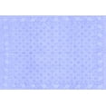thumbnail image 1 of Ahgly Company Machine Washable Indoor Rectangle Oriental Blue Modern Area Rugs, 2' x 4', 1 of 4