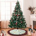 thumbnail image 6 of Kdxio Different Breeds of Dogs Print Christmas Tree Skirt Christmas Xmas Tree Skirts Mat for New Year Holiday Christmas Party Decorations-48", 6 of 6