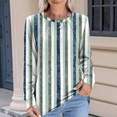 thumbnail image 6 of SOMER Womens Long Sleeve Shirts Pleated Blouse Business Casual Dressy Work Tops Crew Neck 2025 Fall Fashion Trendy Clothes, 6 of 6