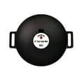 thumbnail image 3 of Cast Iron Wok, Jim Beam 12'' Grilling Wok, Pre Seasoned Cast Iron Wok with Handles, Wok Provides Superior Heat Retention and Even Cooking, Cast Iron Wok for Grill and Oven use, 3 of 6