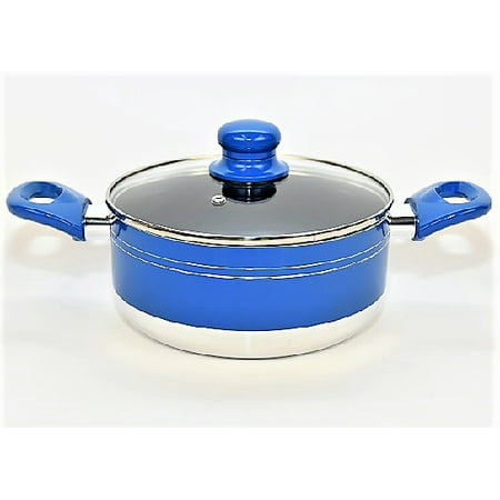 Smart Home 3 Quart Covered Casserole in Royal