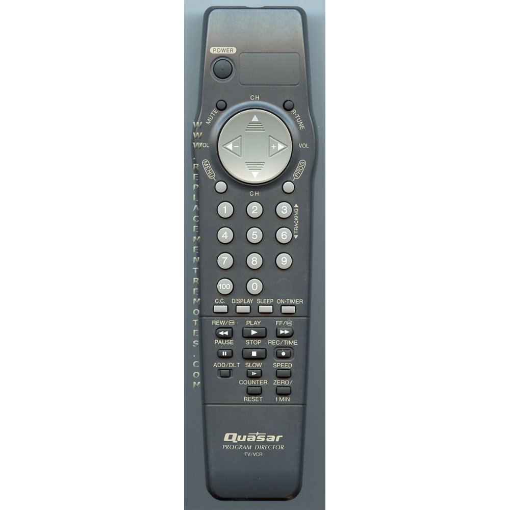 Quasar VSQS1485 (p/n VSQS1485) TV Remote Control (refurbished