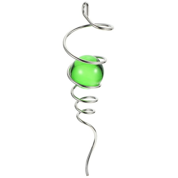 YOSADIER 1Pcs Glass Tail Decoration for Garden 19.7x2.8x2.8in