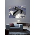 thumbnail image 2 of Wallhogs SR-71 Blackbird Wall Mural, 2 of 2