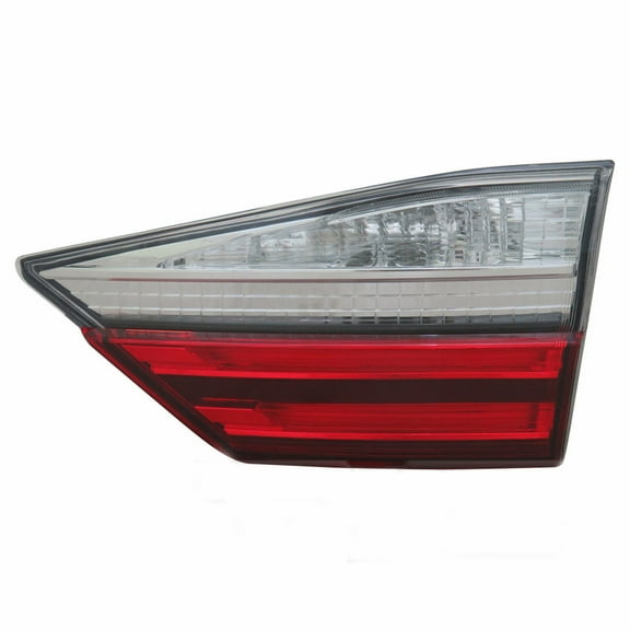 For Lexus ES350 / ES300h Tail Light 2016 2017 2018 Passenger Side | Inner | CAPA Certified | LX2803126 | 81581-33450 | 81581-33300