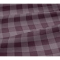 thumbnail image 5 of oneOone Viscose Jersey Chocolate Brown Fabric Gingham Check Quilting Supplies Print Sewing Fabric By The Yard 60 Inches Wide, 5 of 5