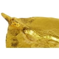 thumbnail image 4 of IBA Indianbeautifulart Golden Wall Hanging Buddha Idol On Golden Leaf Home Décor Housewarming Antique Finish Gift, 4 of 5