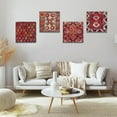 thumbnail image 2 of Moroccan style Printing on canvas Wall decoration for Bedroom Oil paintings for Bath Bedroom Restaurant 12x12 inch Unframed, 2 of 4