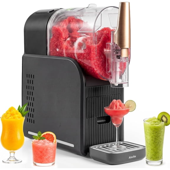 Slushie Machine, Frozen Drink Maker with 6 Preset Programs, Slushy Machine for Frozen Beverages and Cold Drinks