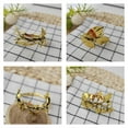 thumbnail image 3 of Pack of 12 Napkin Rings for Party Décor&nbsp;-Gold, 3 of 10