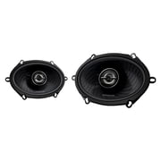 KENWOOD KFC-C5798RS Custom Fit 5-In. x 7-In. 320-Watt-Max-Power 2-Way Full-Range Car Speakers, Black, 2 Pack, KFC-C5798RS
