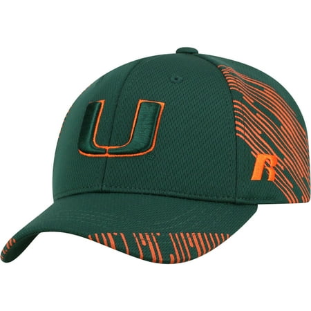 - Youth Russell Green Miami Hurricanes Uptempo Adjustable Hat - OSFA