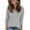 A1-Gray, variant on Womens Tunic Sweater Women's Stacking Sweater V Neck Sweaters Sweatshirt for Women Fall Sweater Long Sleeve Shirts Oversized Sweaters Winter Clothing for Women Office Sweaters Gray S