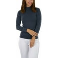 thumbnail image 4 of ToBeInStyle Women's Long Sleeve Turtle Neck Top, 4 of 4