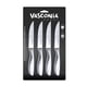 thumbnail image 2 of Juego de Cuchillos para Carne Vasconia Regal Acero Inoxidable 4 piezas, 2 of 4