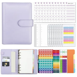 Cofest Planner Weekly Planner Monthly Planner,Undated Budget and Ledger,Financial Planning Log,Goal Recording Notebook,Planner for Home Office A6 Size