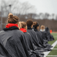 thumbnail image 5 of Threadart Waterproof Blanket Outdoor Stadium Blanket | Black/Red | For Camping, Picnic, Sports, Festivals, Football, Baseball, Concerts, Parks, Beach 55" x 79", 5 of 9