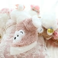 thumbnail image 3 of DOPI Pet Jacket Plush Keep Warm Winter Bear Pattern Hooded Double Layer Dog Cotton Coat for Autumn, 3 of 8