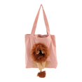 thumbnail image 1 of Bolso de Lona para Mascotas Lindo León en Forma de Gran Capacidad Portátil Bolsa de Transporte para Hombro para Mascotas para Exteriores Tipo 1, 1 of 9