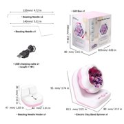 ANXPTIME Easy to Use Electric Automatic Beading Machine Function Electric Bead Spinner