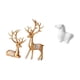 thumbnail image 5 of Escultura De Reno De Porcelana Europea, Coleccionable, Artesanal, Adorno Decorativo De Mesa Para Sala De Estar, Oficina, Interior, Armario, Chimenea., 5 of 8