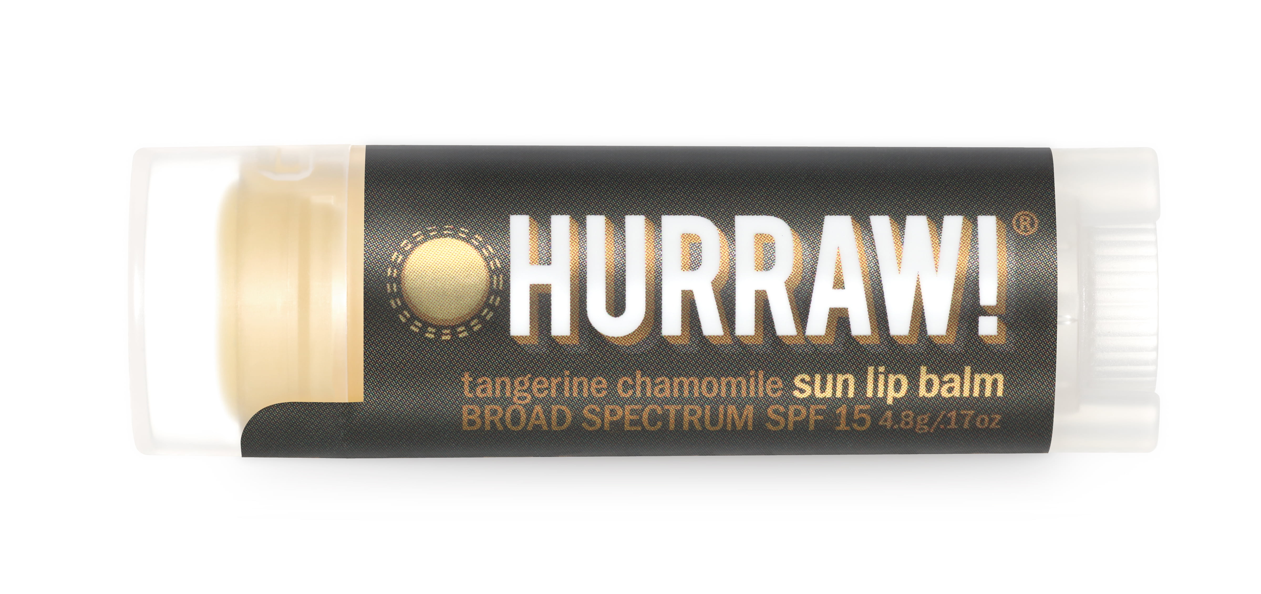 Hurraw! Sun Lip Balm Zinc Oxide Protection, Broad Spectrum SPF 15