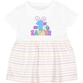 thumbnail image 3 of Inktastic My 1st Easter One with Bunny Ears and Tail Girls Baby Dress, 3 of 5