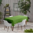 thumbnail image 2 of Vargottam Indoor/Outdoor Tablecloth 58 x 82" Inch Rectangular Tablecloth Waterproof Patio Table Cloths, Spring/Summer Table Covers for Backyard Circular Table/BBQs/Picnic - Pear Green, 2 of 6