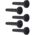 thumbnail image 1 of Boquilla de trompeta de plástico ABS para accesorios de trompeta - Black5pcs XianweiShao 8390606831088, 1 of 1