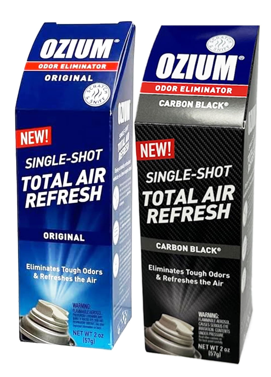 Ozium Air Sanitizer, 2 oz Car Fogger SingleShot Smoke Odor Eliminator