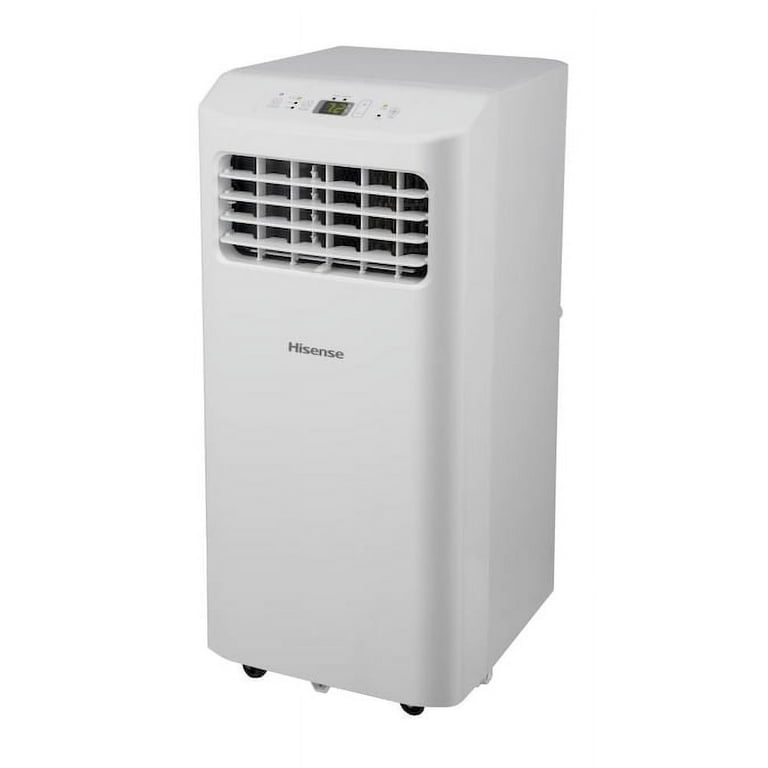 Hisense 8000-BTU DOE (115-Volt) White Vented Wi-Fi enabled Portable Air  Conditioner with Remote Cools 350-sq ft in the Portable Air Conditioners  department at