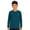 Cypress Tree, variant on Boys Long Sleeve Crewneck Shirt, Sizes 4-18