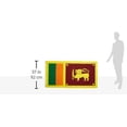 thumbnail image 2 of Sri Lanka 3ft x 5ft Printed Polyester Flag, 2 of 2