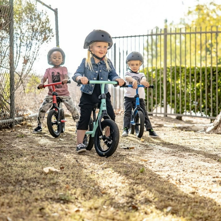 NEON Balance Bike 12 Teal Air Tire Training No Pedal Push Bicycle for Kids Age 3 to 5 years Walmart