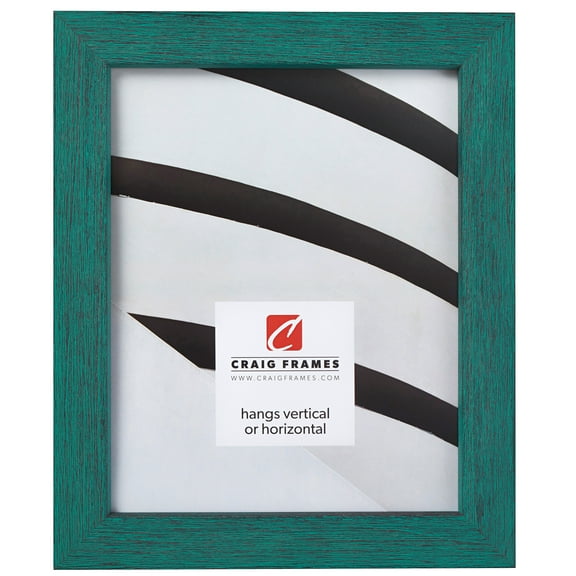 Craig Frames Gesso, 20 by 26-inch Picture Frame, Turquoise Plain Wooden