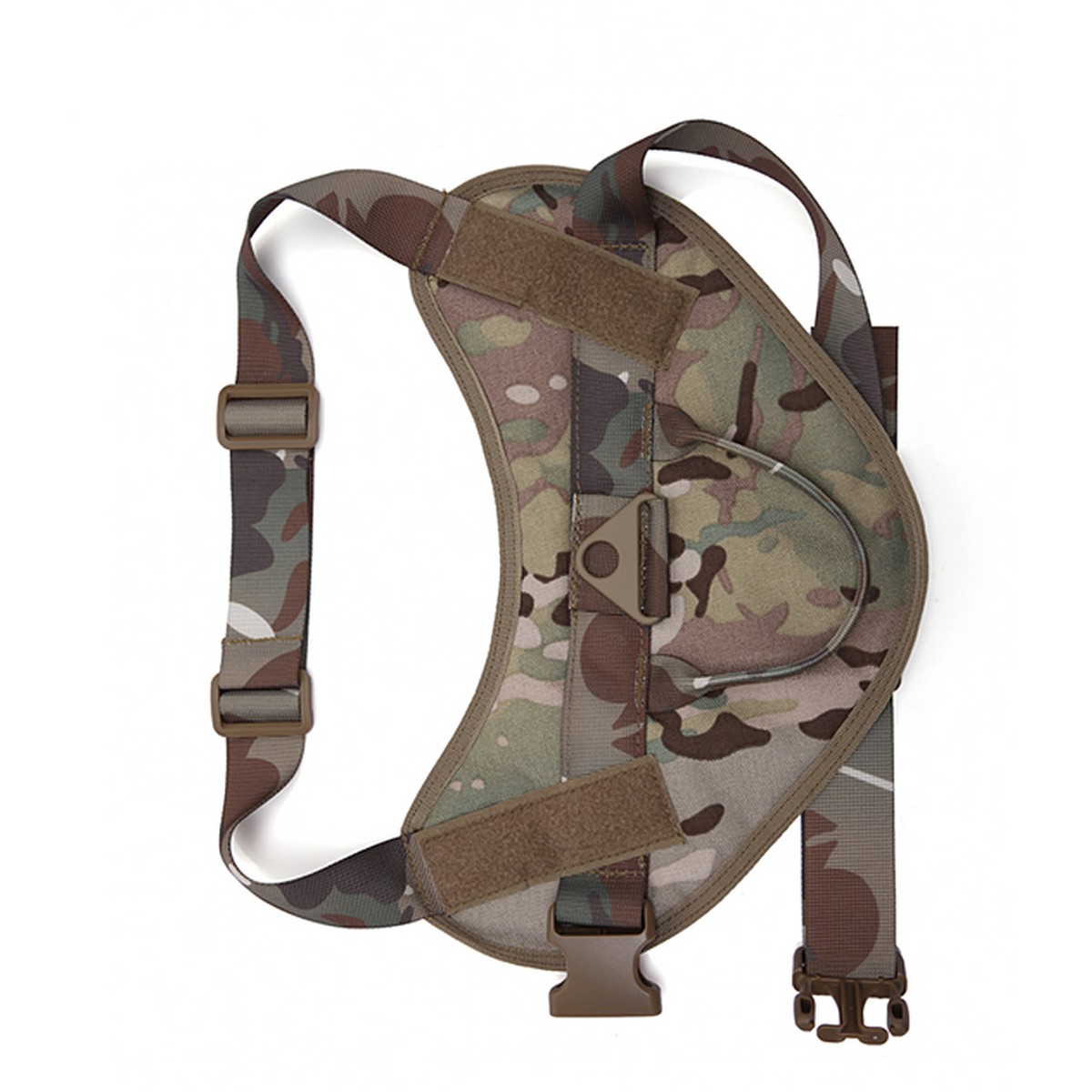 Tactical Scorpion Small Dog Training Vest K9 Camo MOLLE Harness D3