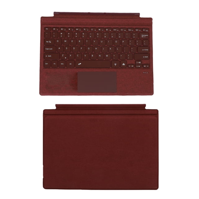 Tablet Wireless Keyboard, Fit for Pro 3 4 5 6 7, 7+ Portable with Multi Touchpad, 7 Color Backlit Type Cover