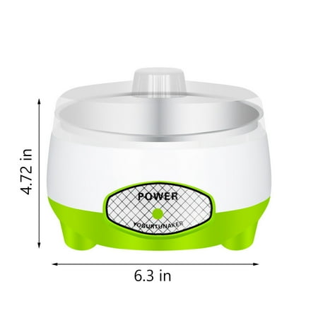 

Loopsun Kitchen Appliances Yogurt Maker Machine Household Appliances Automatic Fermented With Stainless Steel Durable DIY Breakfast Baby Kids Home Use