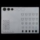 thumbnail image 4 of Nail Art Practice Silicona Mate Polaco Sello Transferencia Paleta Diy - Blanco, 2 2 Yuyangstore Estera del silicón del arte del clavo, 4 of 5