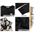 thumbnail image 6 of Fantaslook Women Pajama Sets 2 Piece Long Sleeve Pajama Sets With Long Printed Jogger Pants Sleepwear Loose Lounge Sets, 6 of 9
