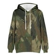 thumbnail image 5 of UVEASISHA Men's Graphic Hoodies Pullover 2025 Fashion Camo Print Hooded Sweatshirts Regular Fit Casual Hipster Streetwear with Pocket Today Sales,Camouflage,XL, 5 of 5